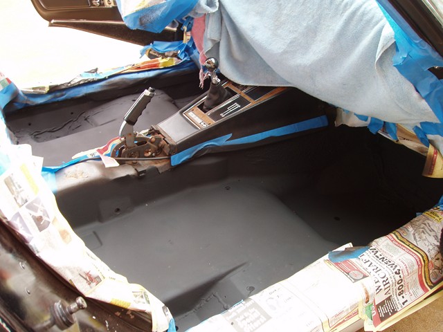 1976 corvette floor pan paint and primer